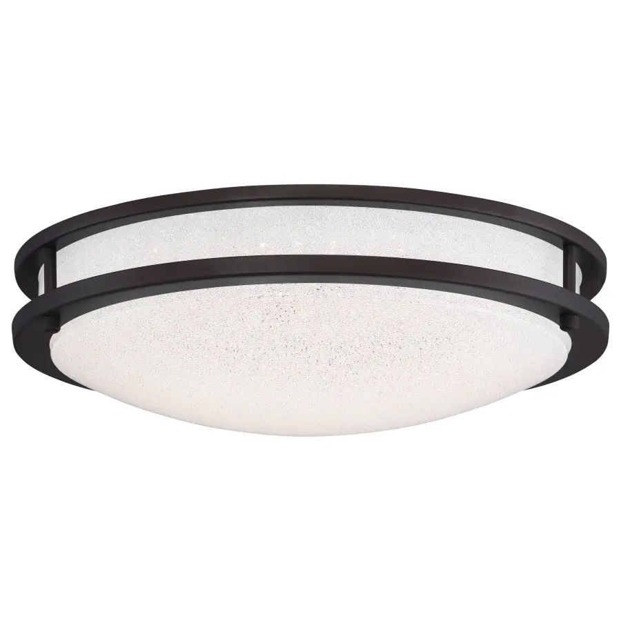 SPARC LED Flush Mount in Bronze