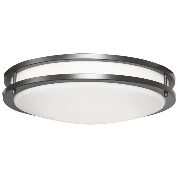 The Solero II LED Flush Mount delivers efficient, warm illumination in a sleek 12-inch profile. With integrated LED technology, 90 CRI, and Title 24/JA8 compliance, it's ideal for hallways, closets, and smaller rooms.
