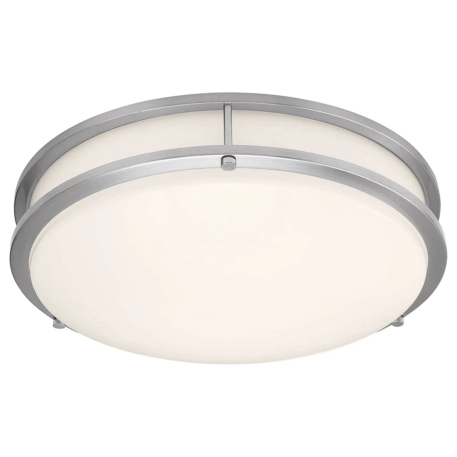 Solero II LED Flush Mount in Brushed Steel