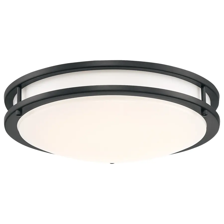 SOLERO III LED Flush Mount in Matte Black