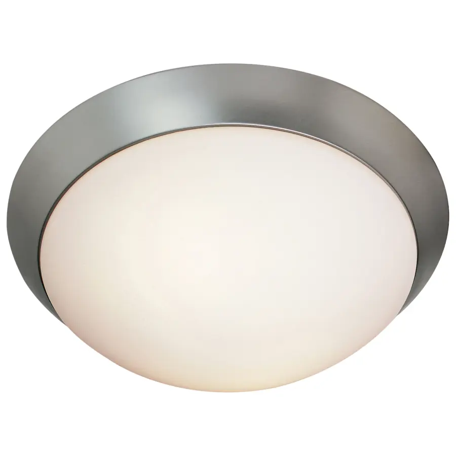 COBALT Brushed Steel Flush Mount