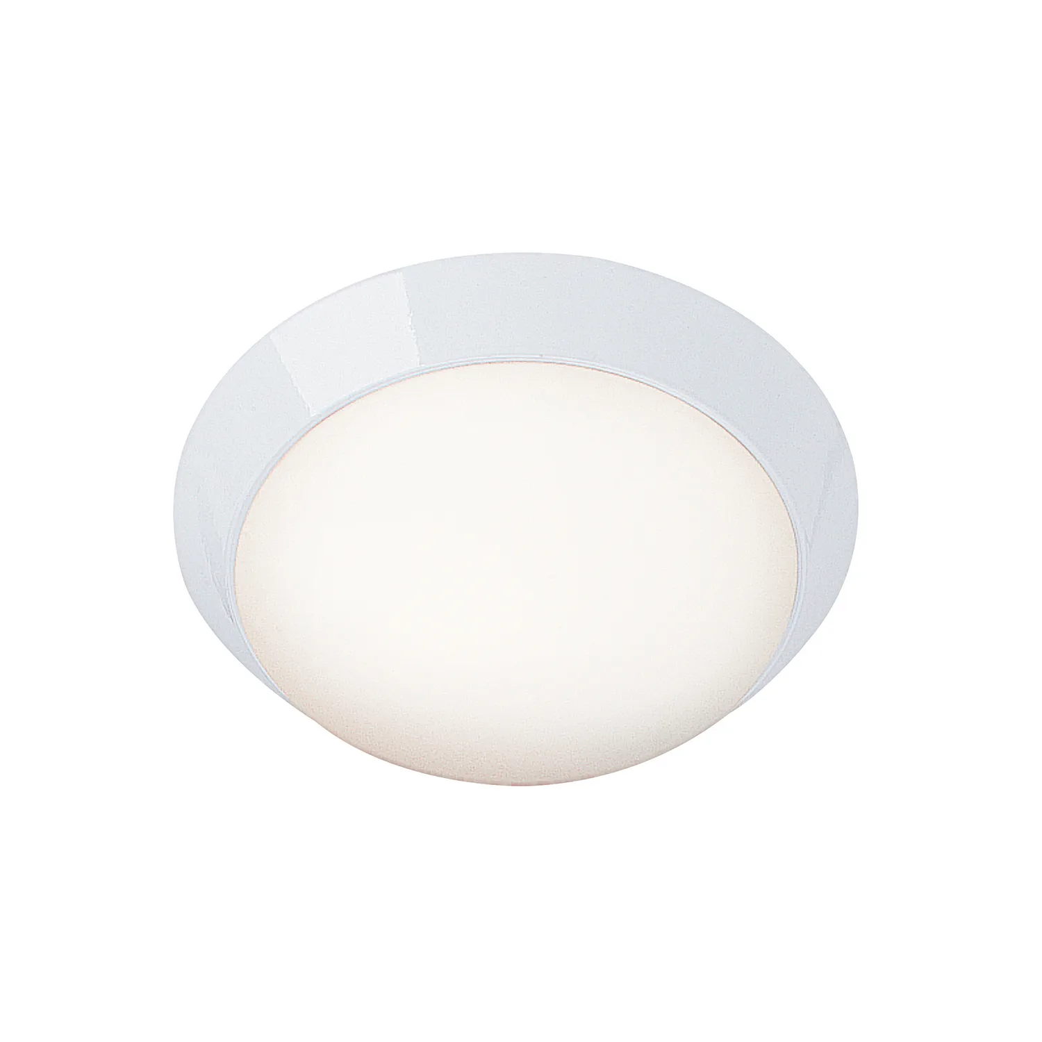 Cobalt One Light Flush Mount in White