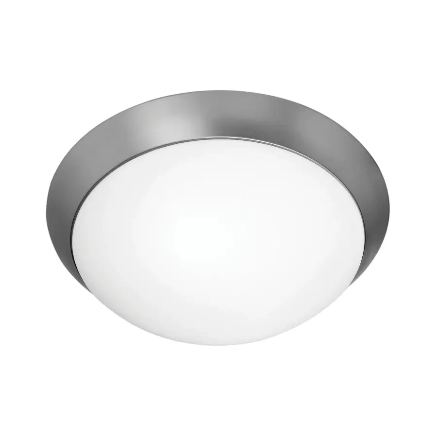 COBALT Brushed Steel Flush Mount