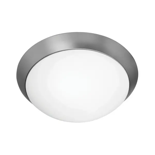 Cobalt LED Flush Mount in Brushed Steel