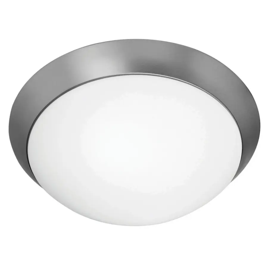 COBALT LED Flush Mount in Brushed Steel