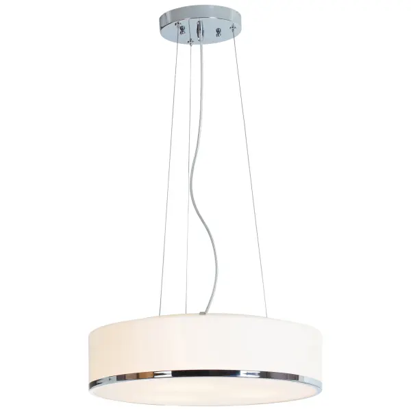 AERO 3-Light Chrome Pendant