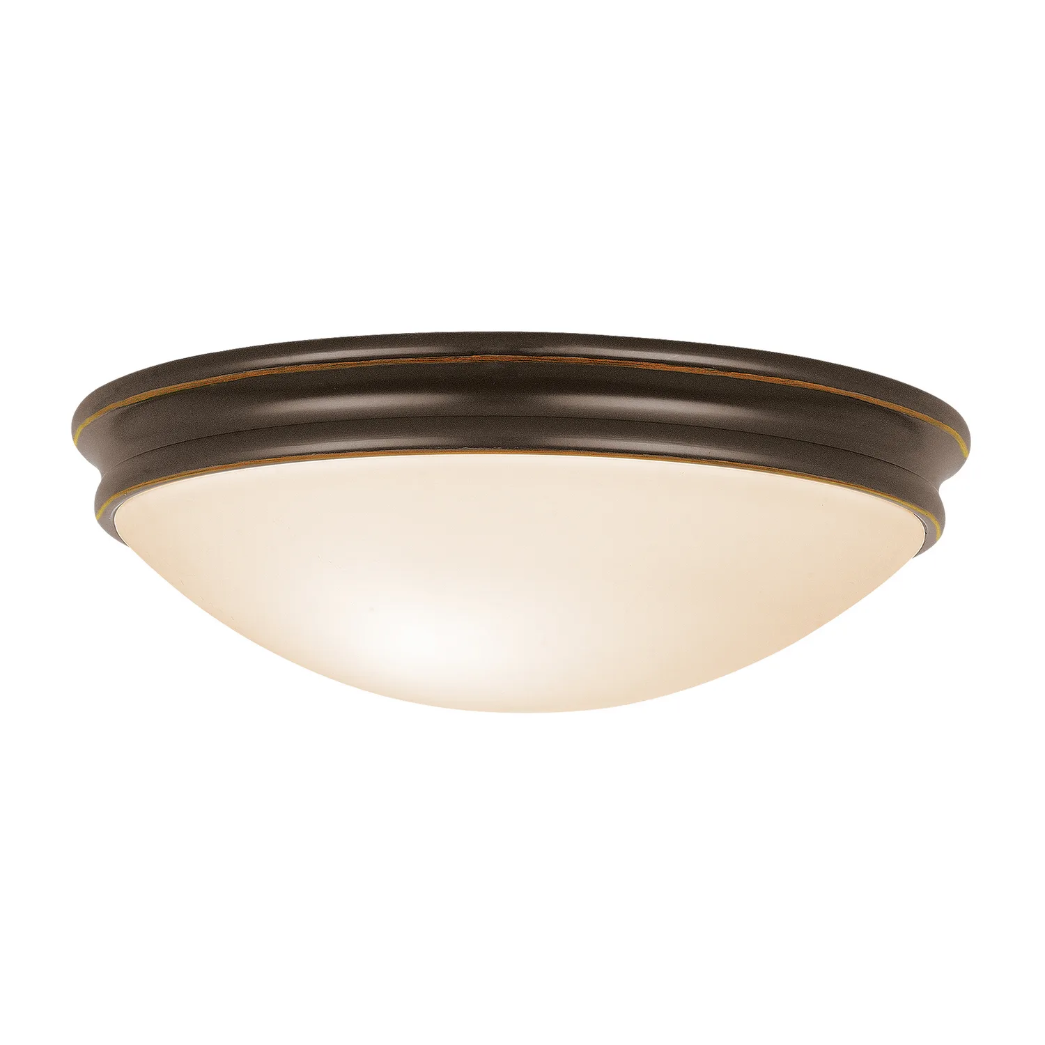Atom LED Flush Mount in Oil Rubbed Bronze