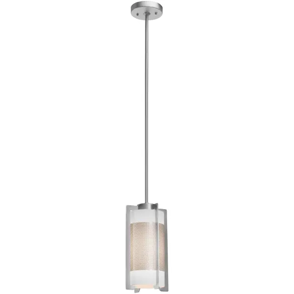 Max Pendant in Brushed Steel