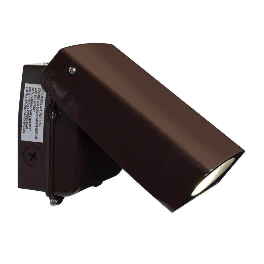 Adapt LED Wall Pack in Bronze
