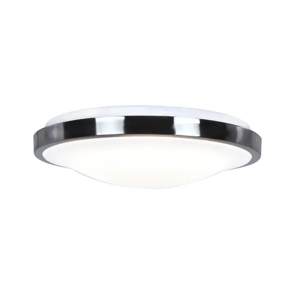 The LUCID Motion Sensor LED Flush Mount combines energy efficiency with intelligent automation. Featuring adjustable detection ranges from 2' to 25', this 16-inch fixture delivers 1600 lumens of warm 3000K light ideal for utility spaces.
