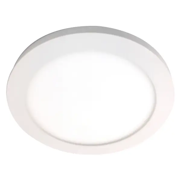 Disc LED Flush Mount in White