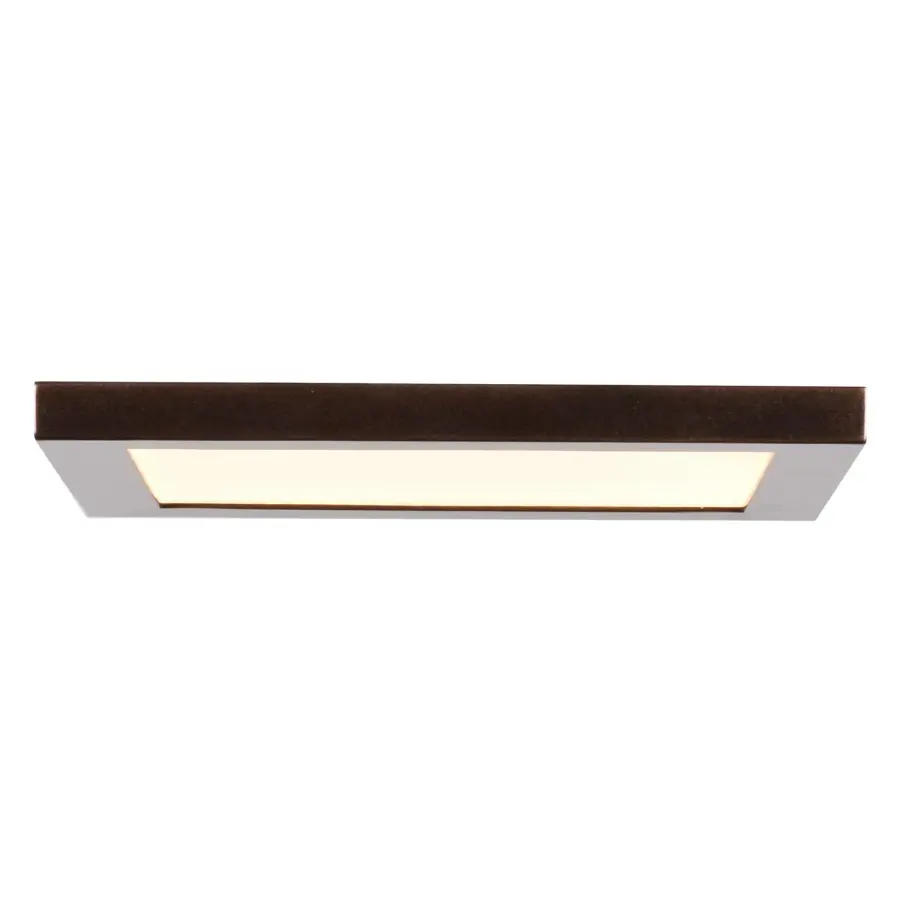 Boxer LED Flush Mount in Bronze