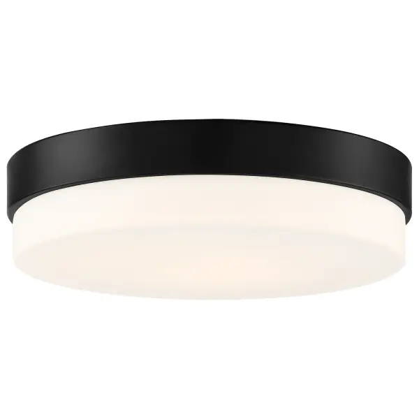 Roma LED Flush Mount in Matte Black