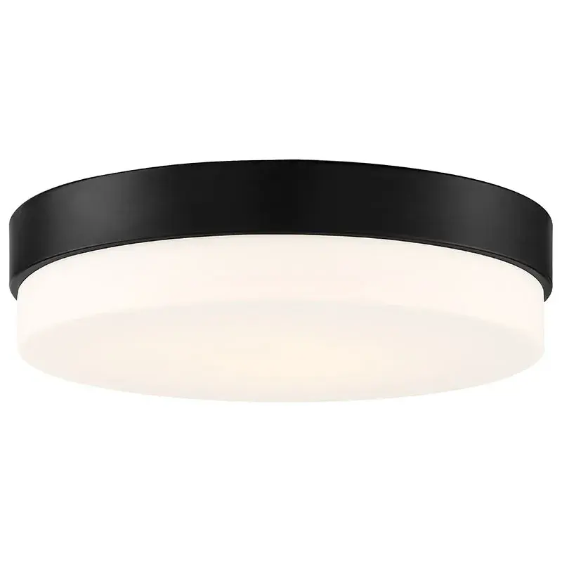 Roma LED Flush Mount in Matte Black