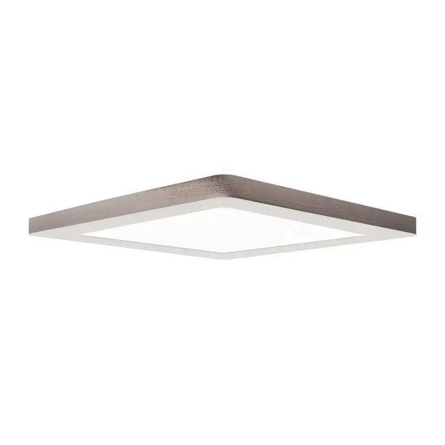 ModPlus SQ LED Flush Mount in Brushed Steel