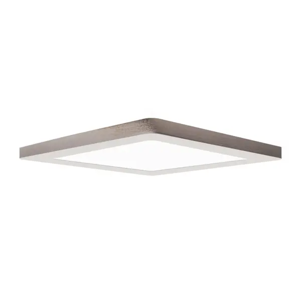 ModPlus SQ LED Flush Mount in Brushed Steel