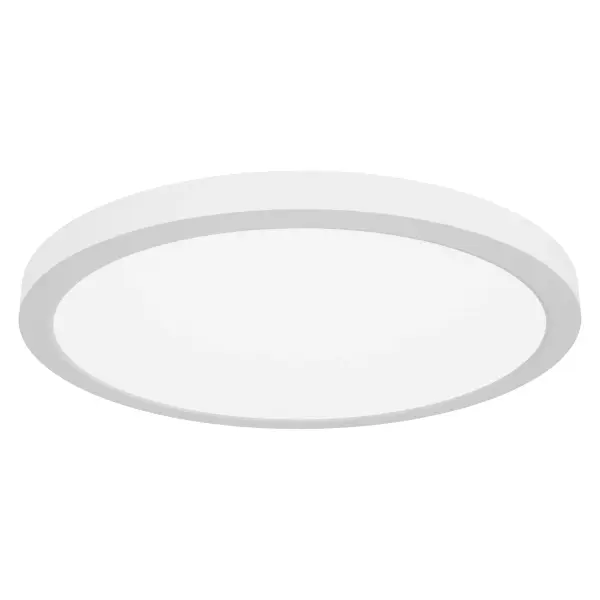 The MODPLUS LED Flush Mount delivers efficient, integrated LED lighting in a clean white finish. Its ultra-slim 1-inch profile makes it ideal for rooms with lower ceilings or where a minimalist aesthetic is desired.