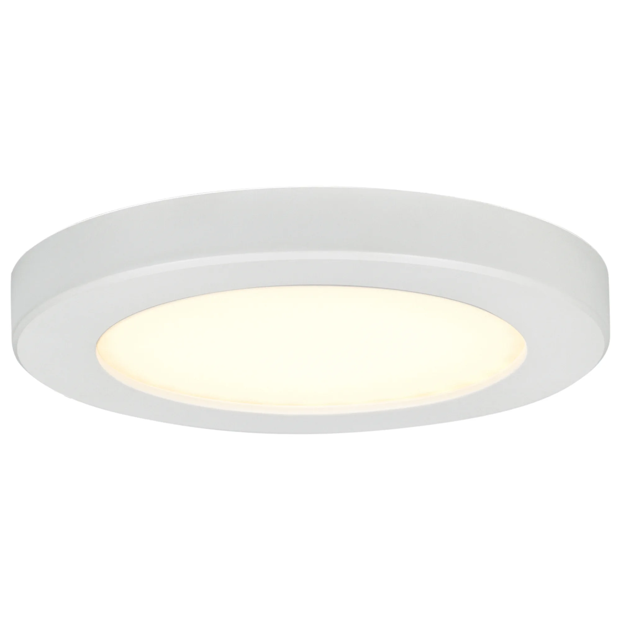SLIM LED Flush Mount in White