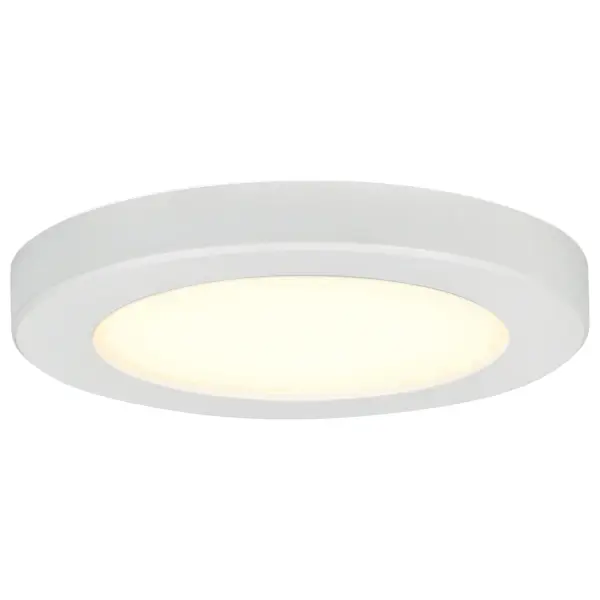 SLIM LED Flush Mount in White