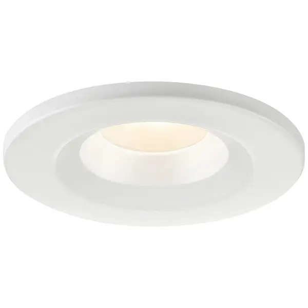 Collection: Tek Finish: White Glass: Acrylic Lens Width: 4.50" Height: 0.38" Bulbs Included Number of Bulbs: 1 Maximum Wattage: 12.00 W Bulb Base: SSL Light Source: DLED Light Output: 1100.00 lm Dimmable Voltage: 120.00 V Material: Steel Safety Listing: ETL Safety Rating: Indoor Wet LED