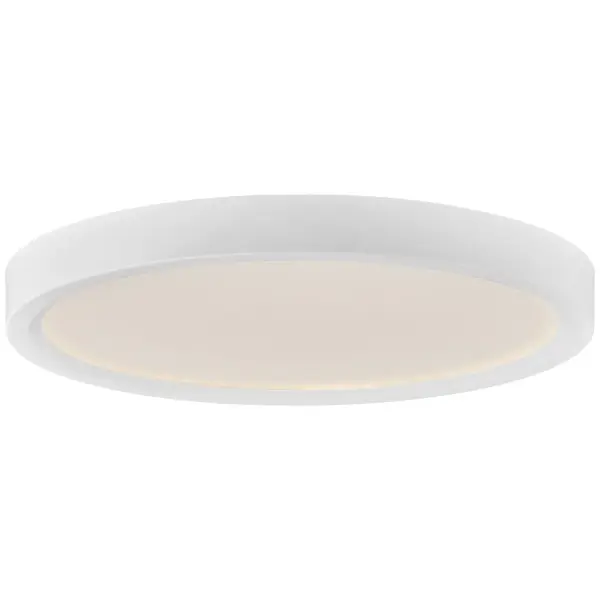 Collection: Jonny Finish: White Glass: Acrylic Lens Width: 7.00" Height: 0.70" Canopy: 7" Bulbs Included Number of Bulbs: 1 Maximum Wattage: 15.00 W Bulb Base: SSL Light Source: DLED Light Output: 1200.00 lm Dimmable Voltage: 120.00 V Material: Plastic Safety Listing: ETL Safety Rating: Indoor Wet Title 24 LED