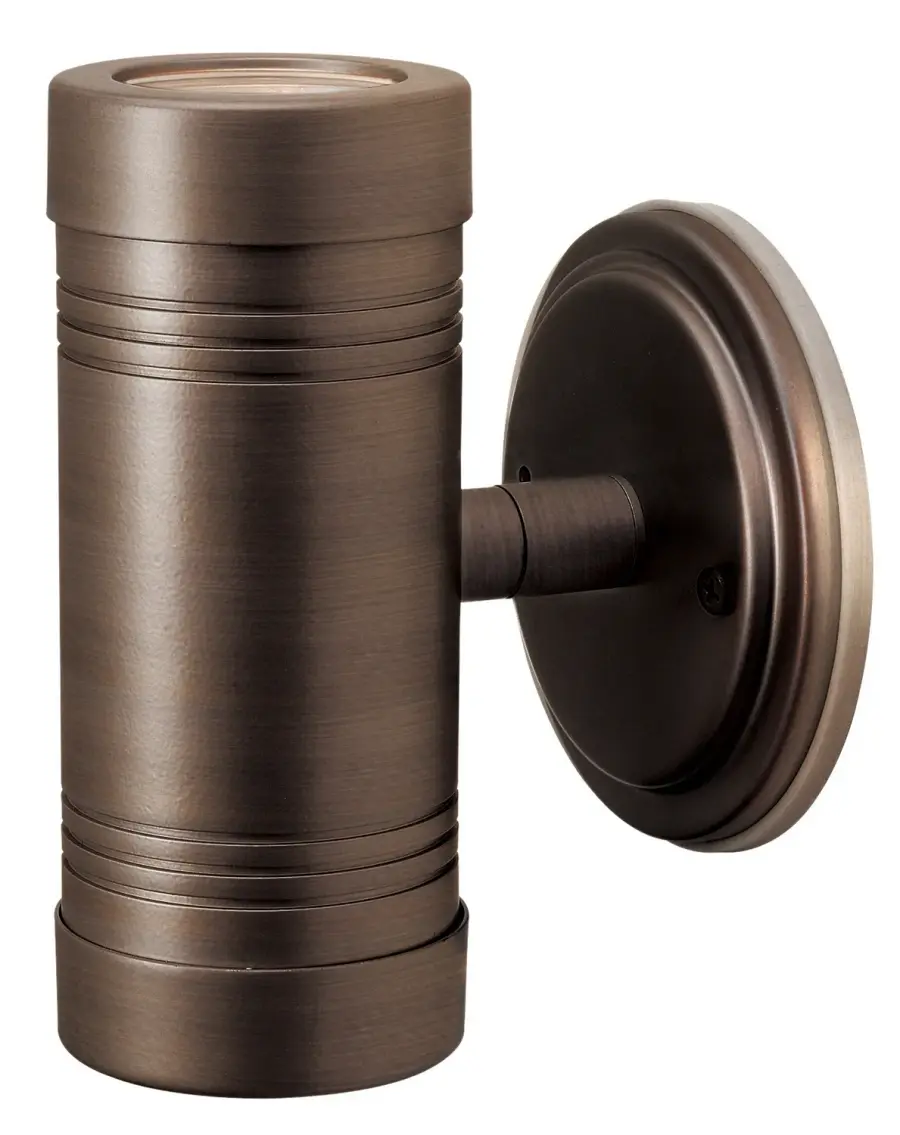 Myra Dual LED Wallwasher in Bronze