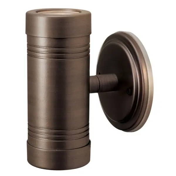 Myra Dual Two Light Wall Sconce in Bronze