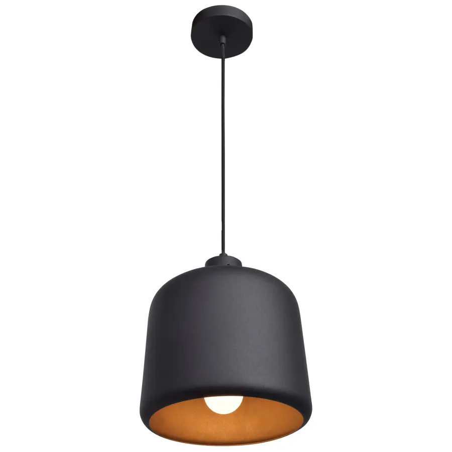 Nostalgia Matte Black Pendant Light