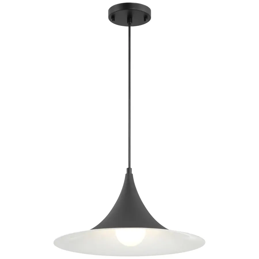 COSTA LED Pendant in Matte Black