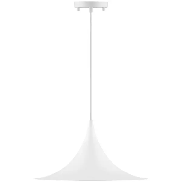 Costa LED Pendant in Matte White