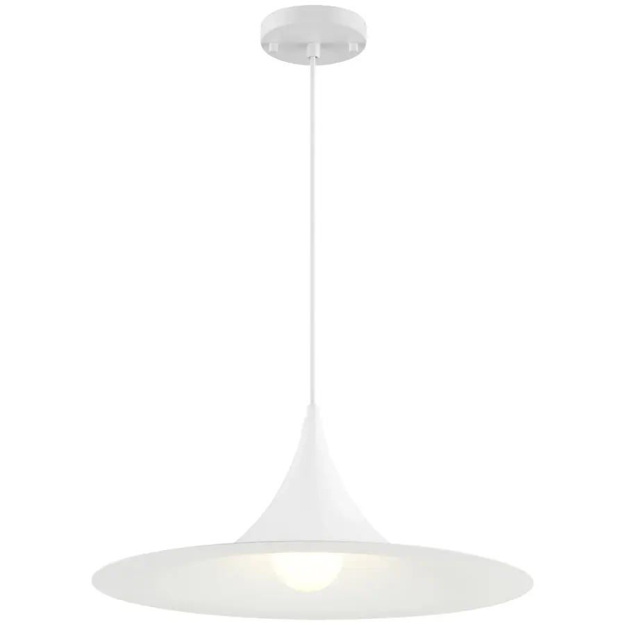 COSTA LED Pendant in Matte White
