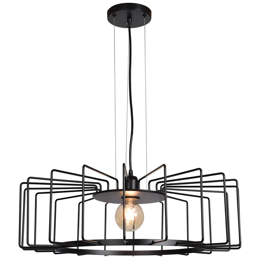 WIRED LED Pendant in Black