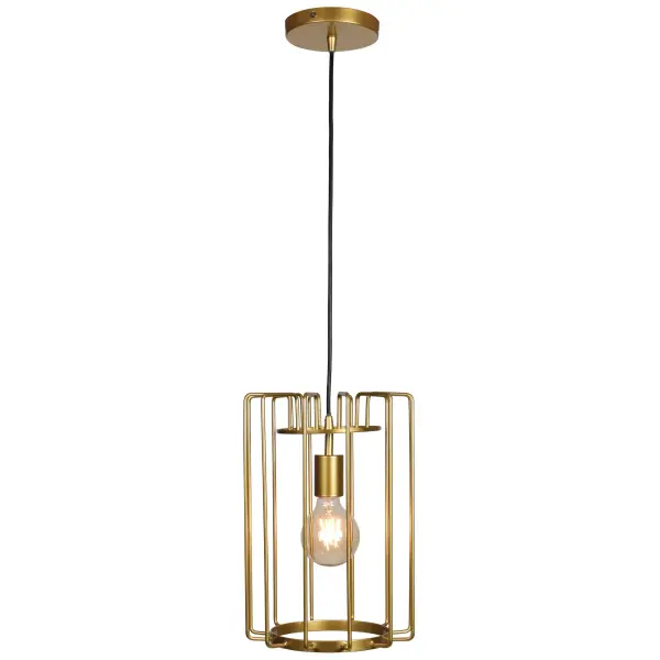 WIRED LED Pendant in Gold