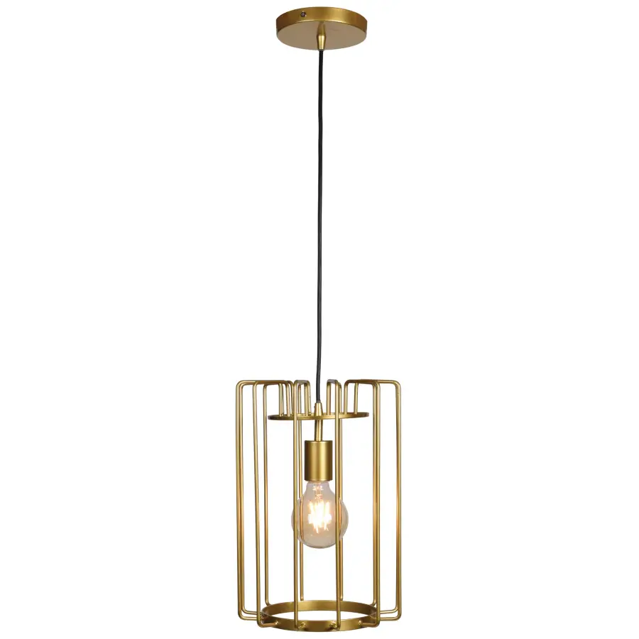 WIRED LED Pendant in Gold