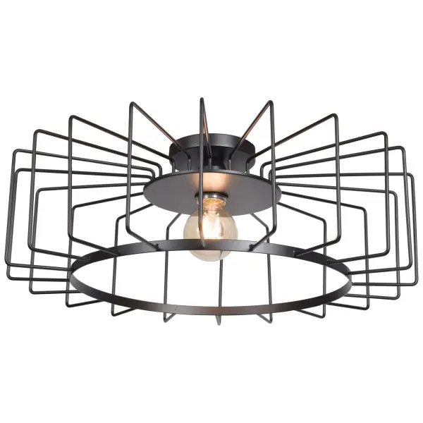 The Sphere LED Semi-Flush combines contemporary design with practical LED technology. Its 23.25-inch diameter and low-profile 9-inch height make it ideal for rooms with standard ceilings, delivering 800 lumens of warm 2700K light.