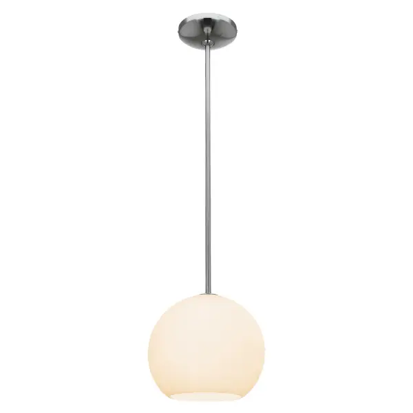 Nitrogen LED Pendant in Brushed Steel