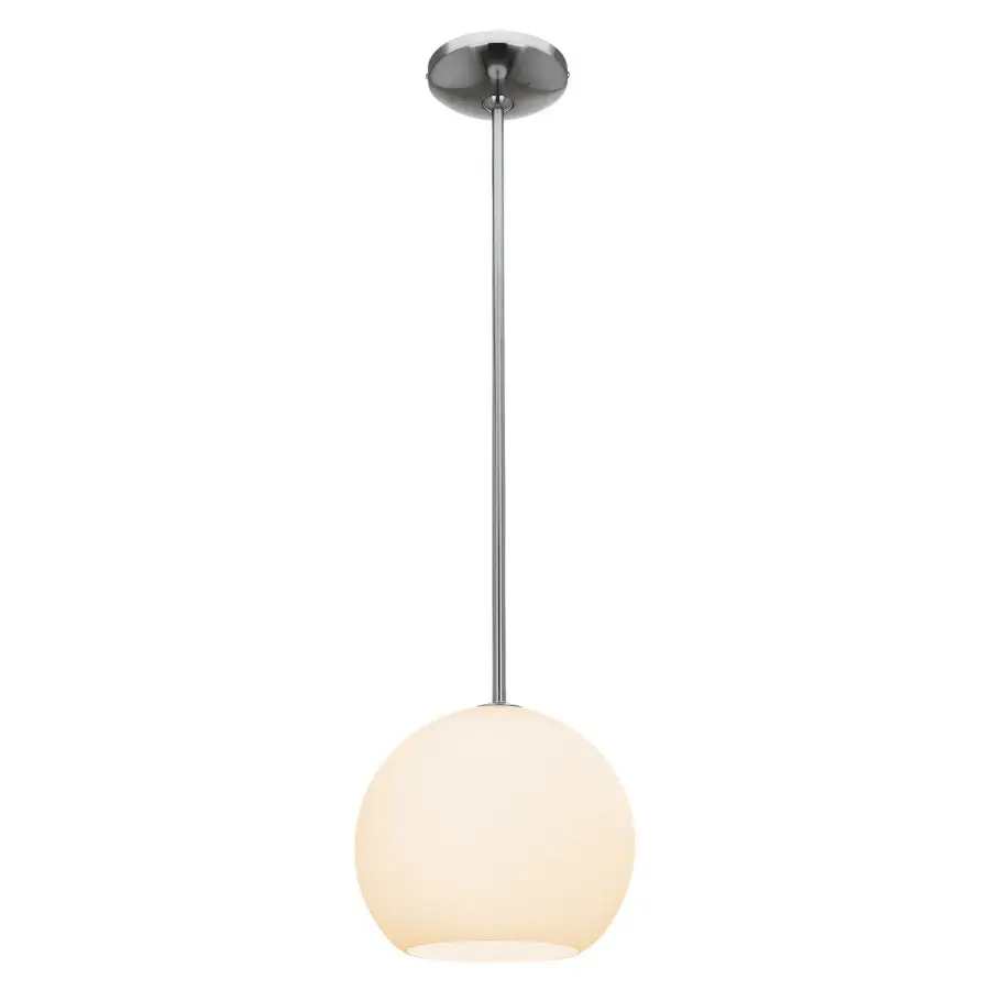 Nitrogen LED Pendant in Brushed Steel