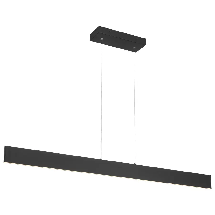 HOLM LED Linear Pendant in Matte Black