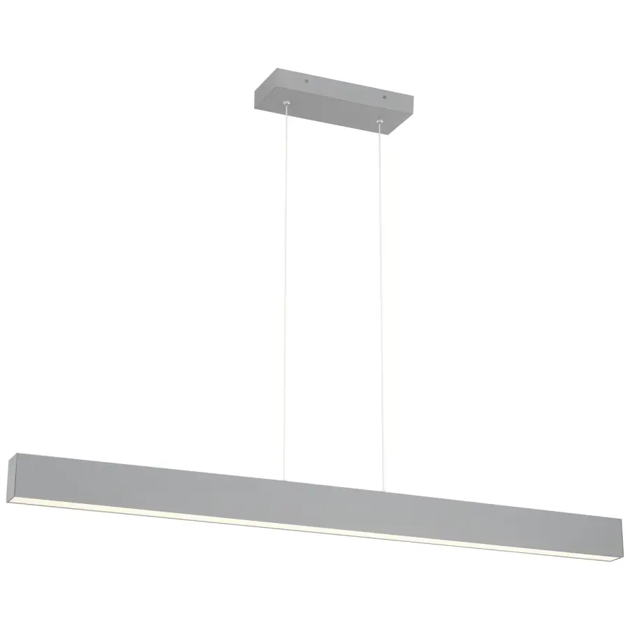 Form LED Linear Pendant in Gray