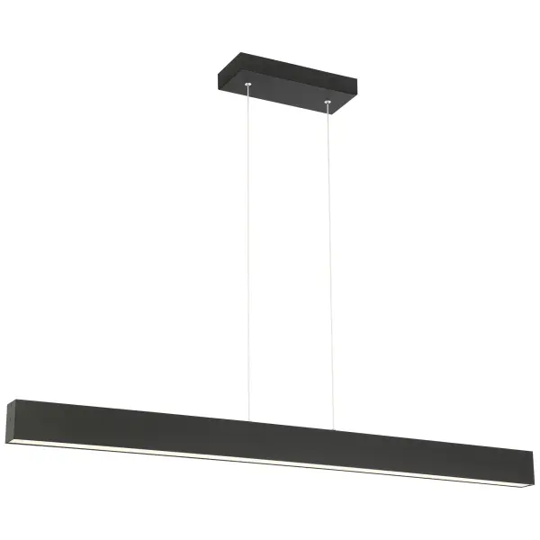 The FORM Linear Pendant delivers clean, modern illumination with integrated LED technology and dual voltage capability. Its 48-inch length and minimalist profile make it perfect for kitchen islands and dining tables.