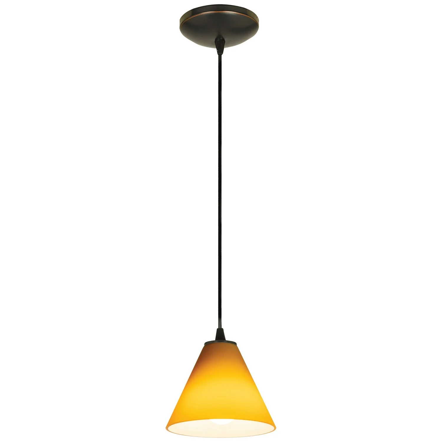 Martini One Light Pendant in Oil Rubbed Bronze