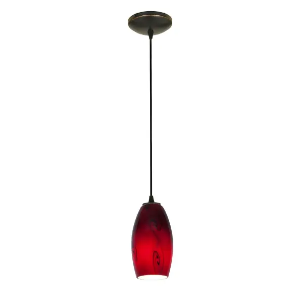 Merlot LED Pendant in Oil Rubbed Bronze