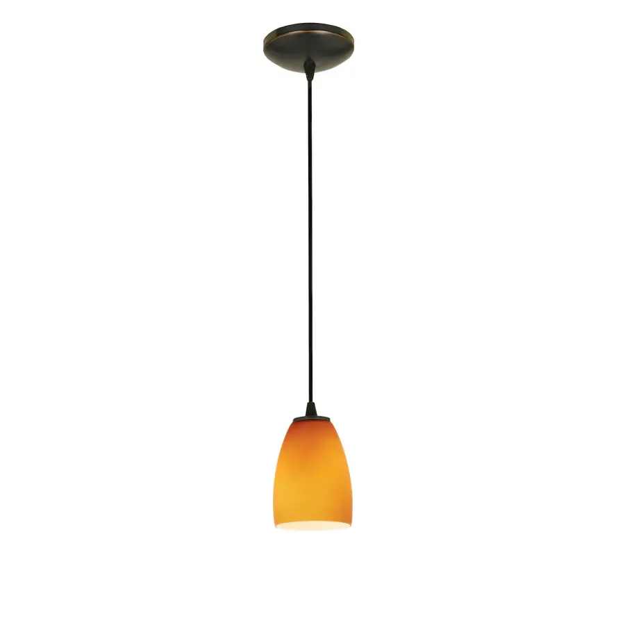 Sherry LED Pendant in Oil Rubbed Bronze