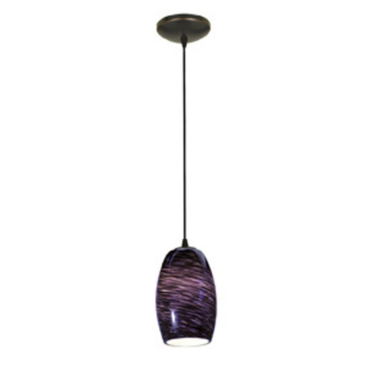 Chianti One Light Pendant in Oil Rubbed Bronze