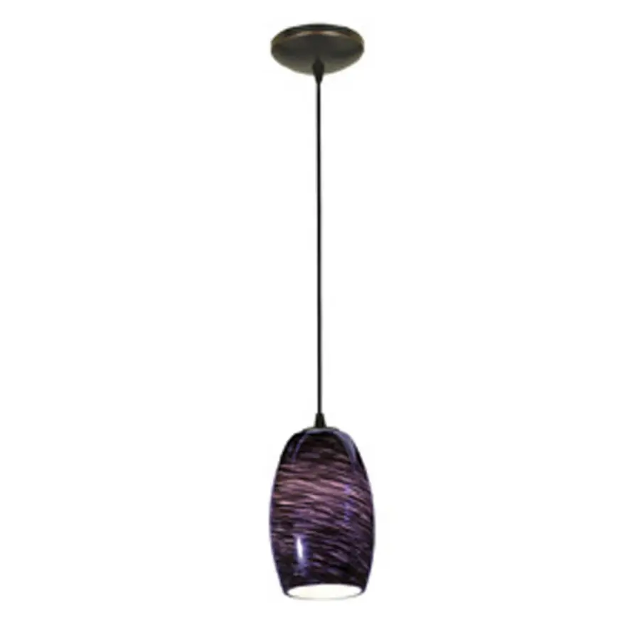 Chianti One Light Pendant in Oil Rubbed Bronze