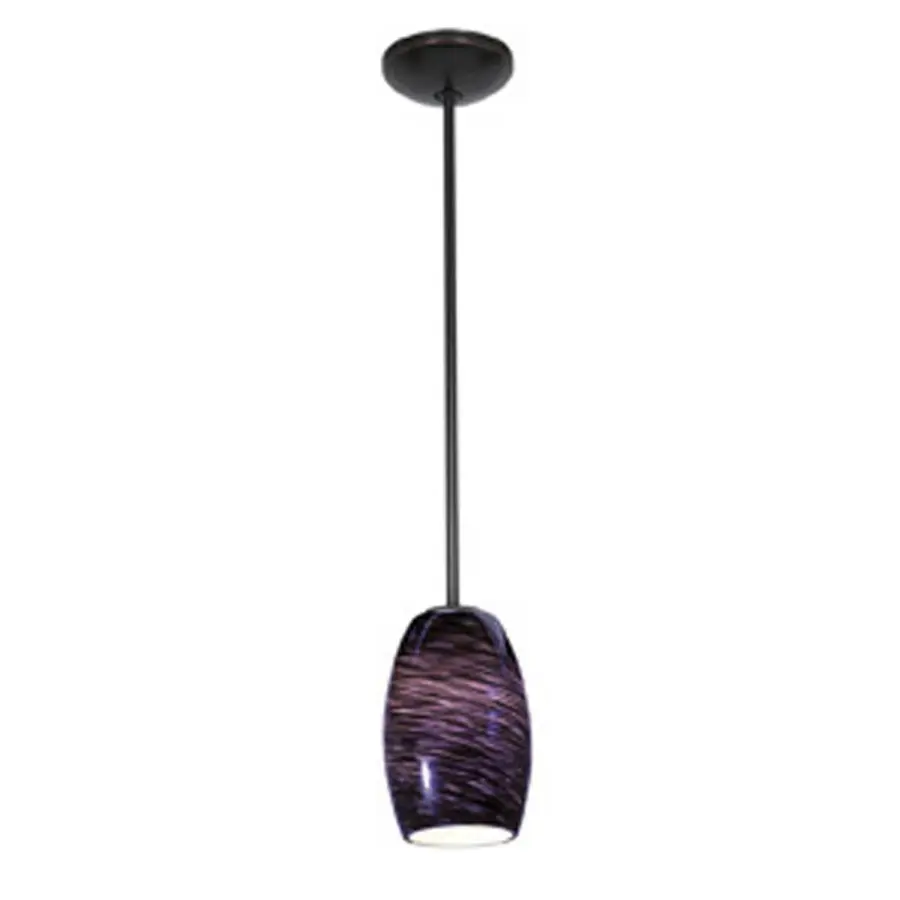 Chianti One Light Pendant in Oil Rubbed Bronze