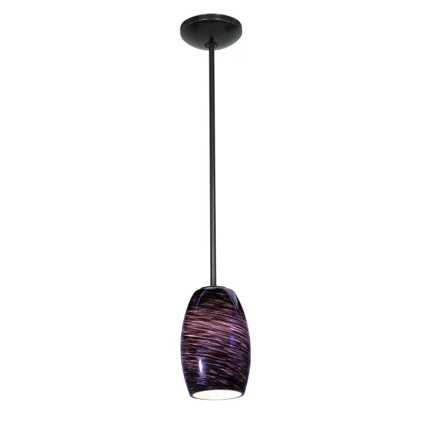 The Chianti LED Pendant combines energy-efficient integrated LED technology with a timeless oil rubbed bronze finish. Its compact 7.25" profile makes it ideal for smaller spaces or clustered installations.
