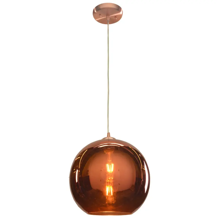 Warm Copper Glow with Energy-Efficient LED Technology