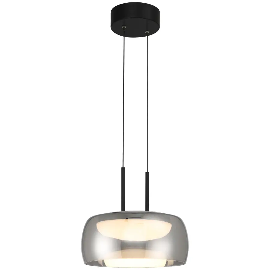 Chloe LED Pendant in Matte Black