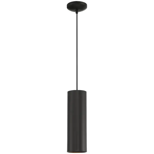 The Pilson LED Pendant combines contemporary style with practical energy efficiency. Its matte black finish and compact 14.5-inch profile make it ideal for modern spaces requiring focused task lighting.